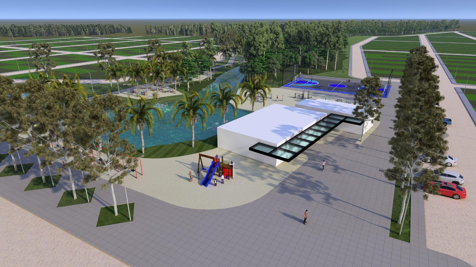 Vista del proyecto Condominio Campestre Bonanza